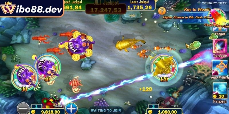 Bắn Cá H5 Wibo88 – Trải Nghiệm Mượt Mà Săn Boss Liền Tay 2 Phòng chơi trải nghiệm đại dương