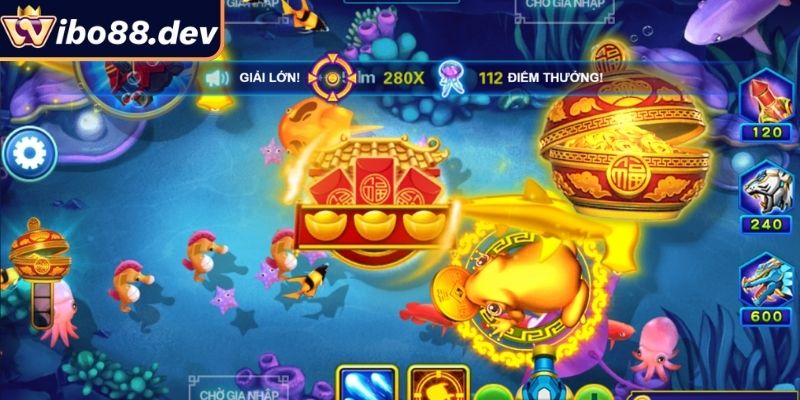 Bắn Cá Thần Tài Wibo88 – Săn Vàng Nổ Thưởng Cực Khủng 3 Khai hỏa và đúng thời điểm chuẩn