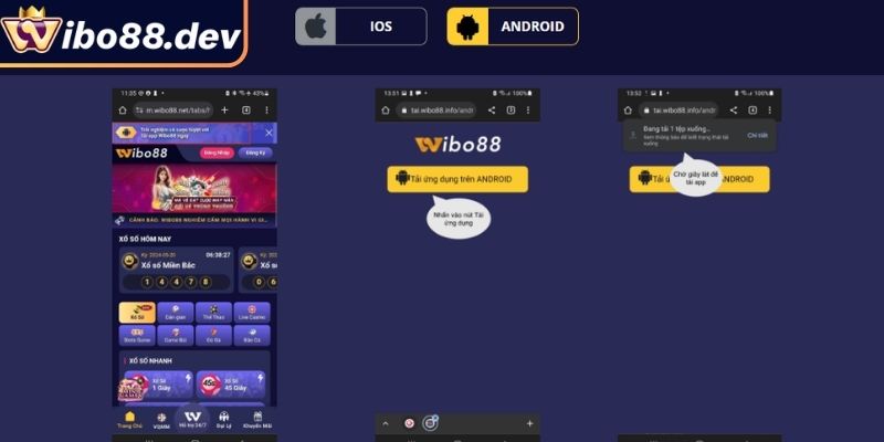 Cài đặt ứng dụng trên Android