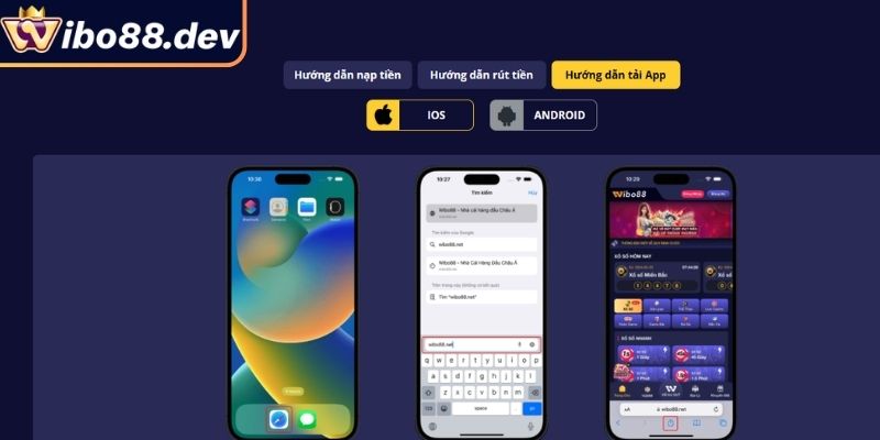 Cách tải và cài đặt trên iOS